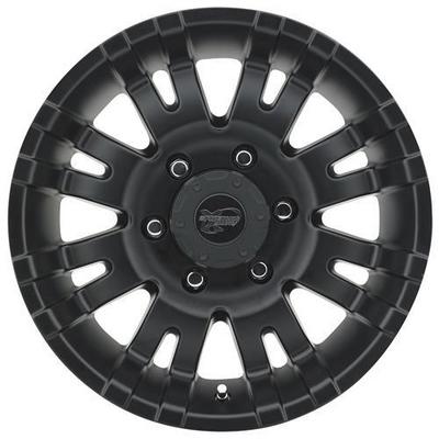 01 Series Raven, 17×8 Wheel with 6 on 5.5 Bolt Pattern – Satin Black – 5001-7883 view 3